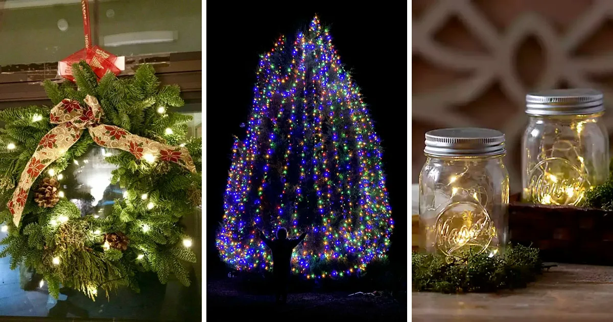 Unleash Your Creativity: DIY Christmas Light Décor