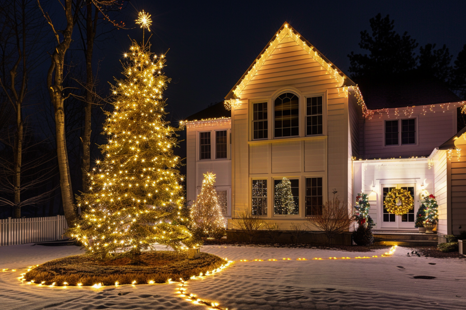 Home Christmas Tree Lights