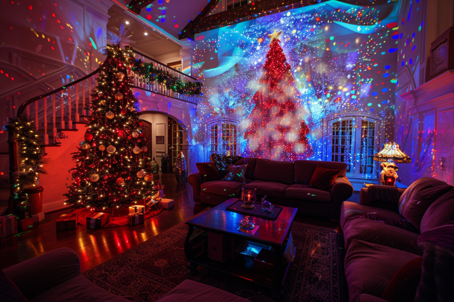 Indoor Christmas Lights Projector